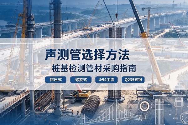 大邑声测管选型标准