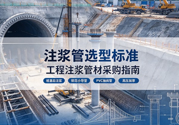 大邑注浆管选型标准
